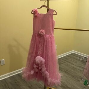 Girls Pretty Pink Dress